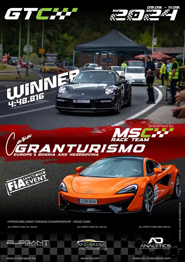 Gran Turismo Cazin 2024 - Created by: AD-Analytics.vip