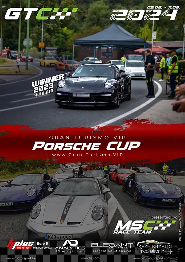 GRAN TURISMO VIP PORSCHE CUP 2024